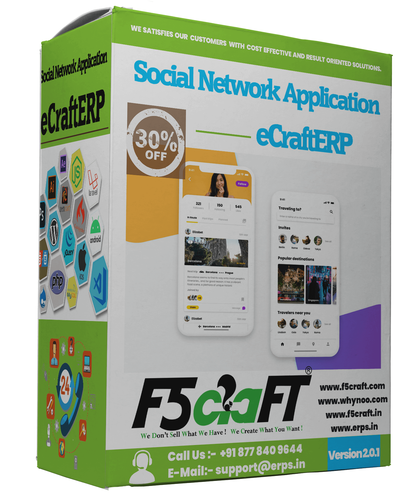 Social Network Application F5Craft