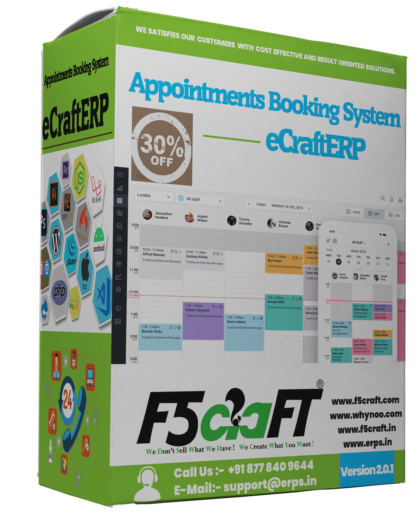 Appointments Booking System F5Craft