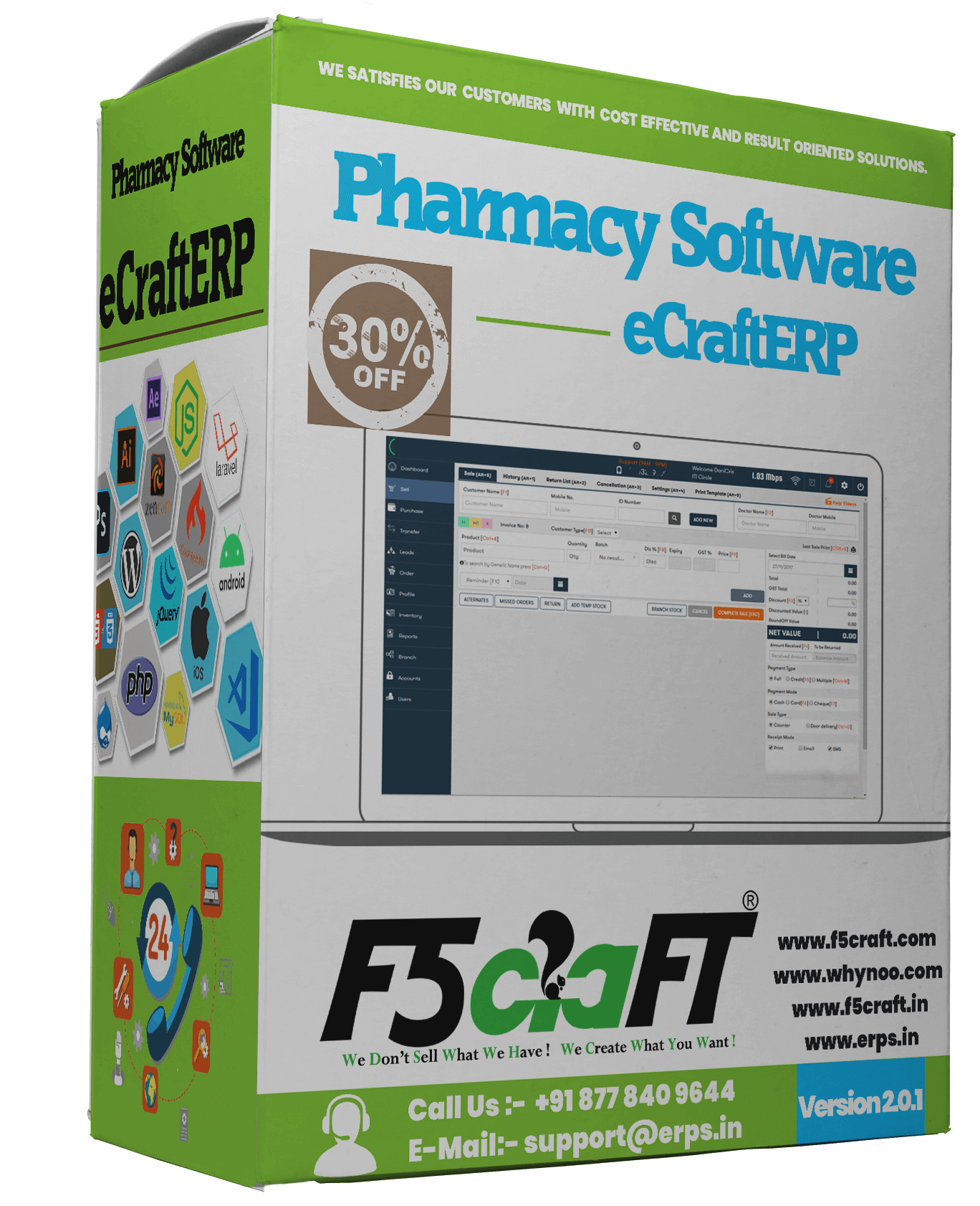 Pharmacy Software F5Craft