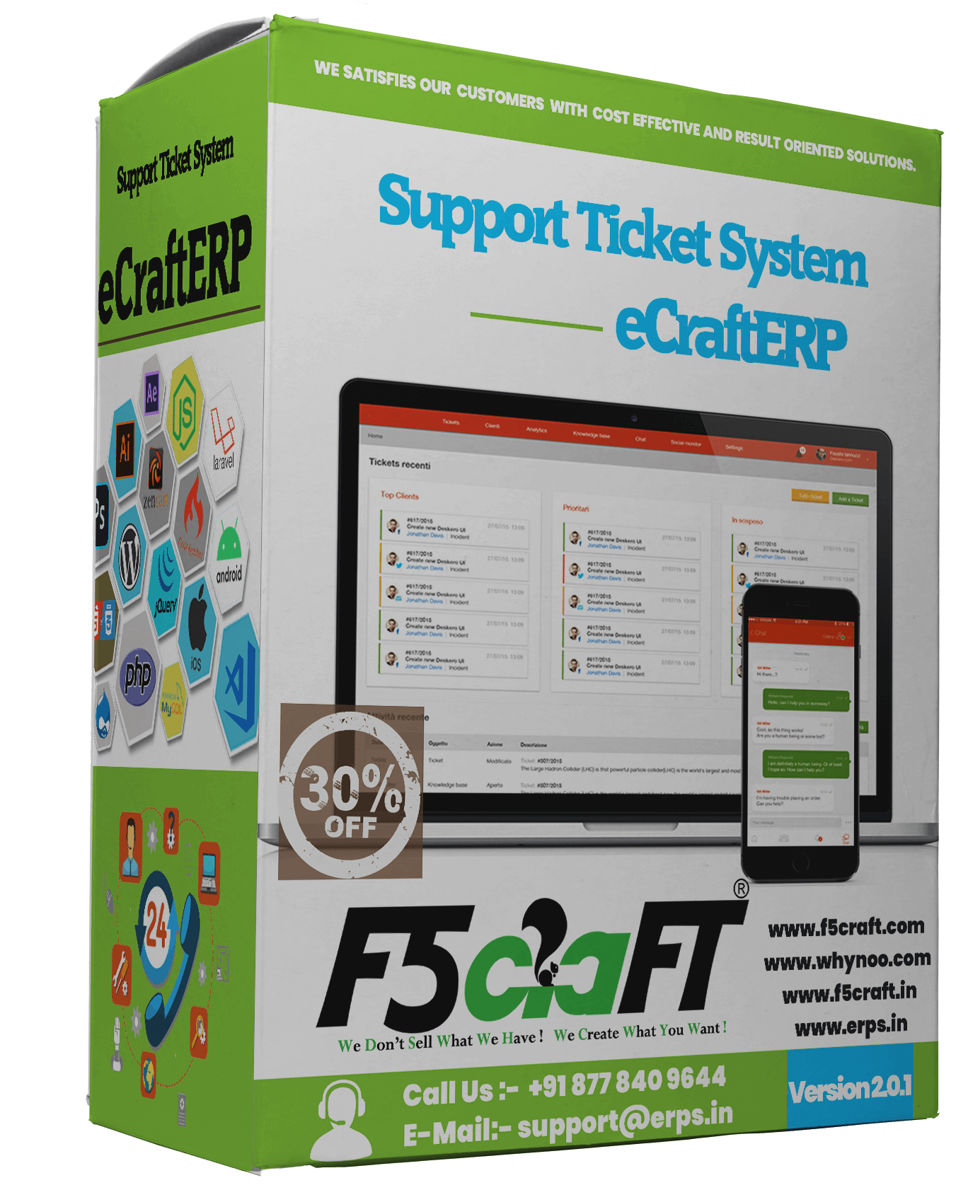 Support Ticket System F5Craft